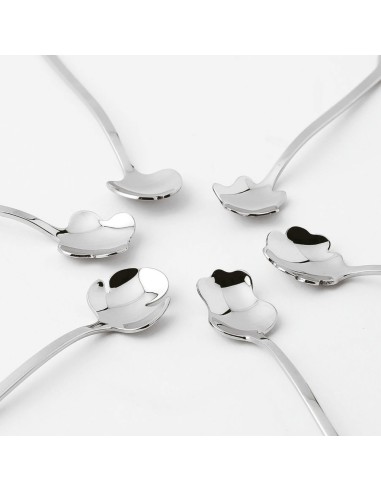 SAMBONET SET 6 CUCCHIAINI CAFFE 12 CM - PARTY...