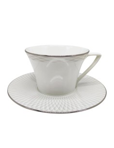 NARUMI SET 6 TAZZE THE CON PIATTINO - PEARL MOZAIK 2