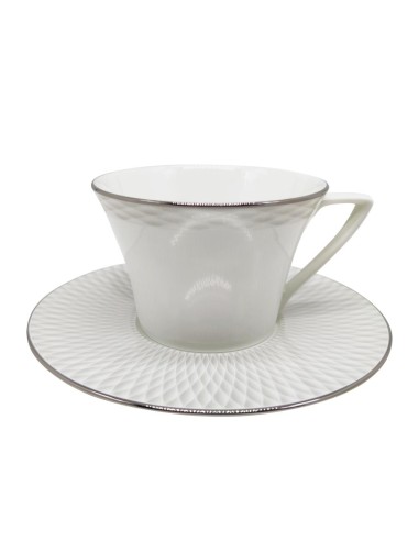 NARUMI SET 6 TAZZE THE CON PIATTINO - PEARL MOZAIK