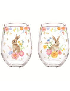 EASY LIFE SET 2 BICCHIERI 500 ML IN VETRO - TRES JOLIE