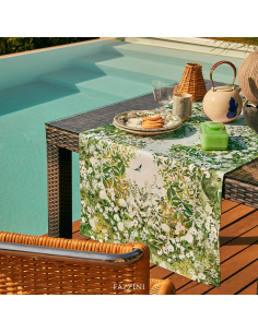 FAZZINI RUNNER 50 X 150 CM IN 100% COTONE - NARA