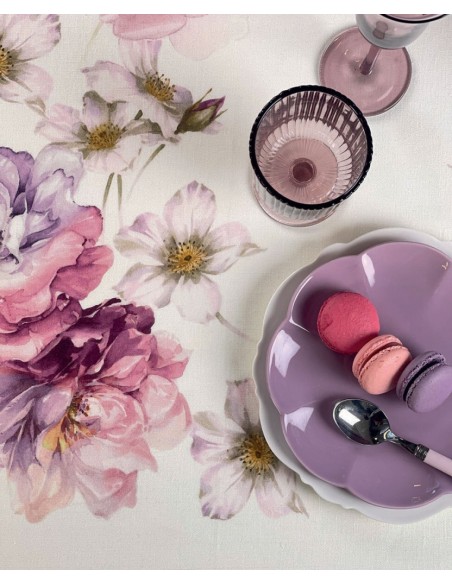 BLUMARINE TOVAGLIA 12 POSTI 170 X 270 CM IN PURO LINO - BROOK