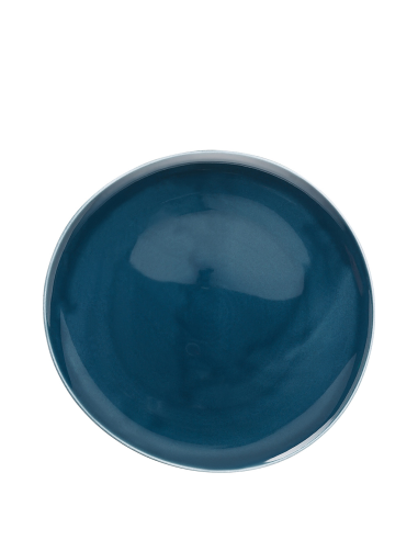 ROSENTHAL PIATTO PIANO Ø 27 CM - JUNTO AQUAMARINE