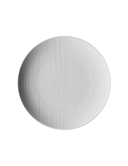 ROSENTHAL PIATTO PIANO Ø 27 CM - MESH WHITE