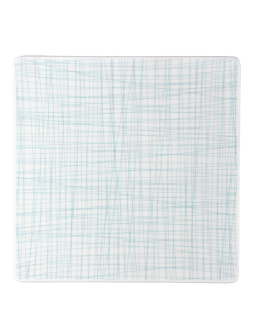 ROSENTHAL PIATTO PIANO 31 X 31 CM - MESH AQUA