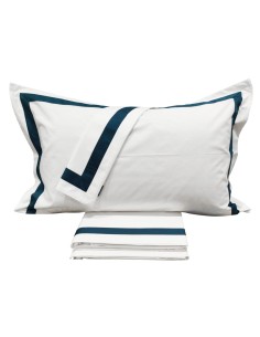 DEA COMPLETO LENZUOLA MATRIMONIALE IN RASO 100% COTONE -...