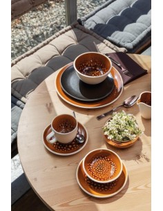 ROSENTHAL SET POSTO TAVOLA 4 PEZZI - JUNTO AMBER