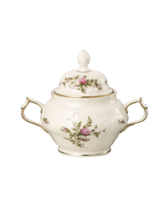 ROSENTHAL SANSSOUCI ZUCCHERIERA 14X12 CM - MOOSROSE NEU...