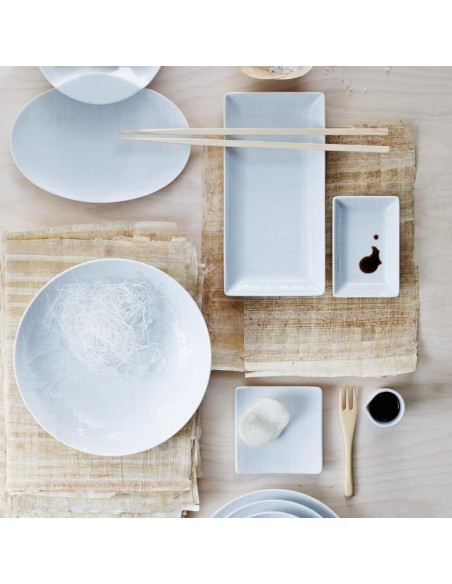 ROSENTHAL SERVIZIO PIATTI 18 PEZZI IN PORCELLANA - MESH WHITE