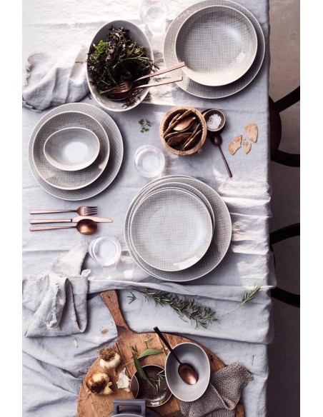 ROSENTHAL SERVIZIO PIATTI 37 PEZZI IN PORCELLANA - MESH MOUNTAIN