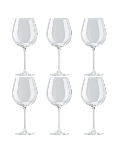 ROSENTHAL SET 6 CALICI VINO ROSSO BORGOGNA 63...