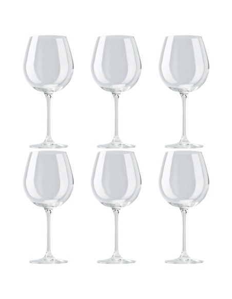 ROSENTHAL SET 6 CALICI VINO ROSSO BORGOGNA 63 CL IN CRISTALLO - DIVINO