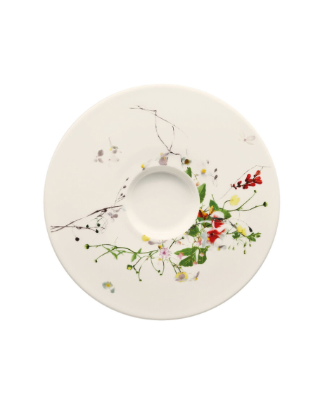ROSENTHAL TAZZA ESPRESSO 80 ML CON PIATTINO - BRILLANCE FLEURS SAUVAGES