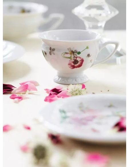 ROSENTHAL TAZZA ESPRESSO CON PIATTINO Ø 9 CM - MARIA PINK ROSE