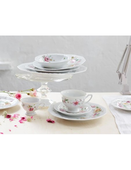 ROSENTHAL TAZZA ESPRESSO CON PIATTINO Ø 9 CM - MARIA PINK ROSE