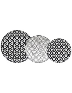 CHRISTOPHER VINE by LIVELLARA SERVIZIO DI PIATTI 24 PEZZI...