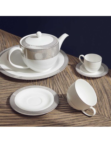 LIVELLARA SET 6 TAZZE DA TÈ CON PIATTINO -...