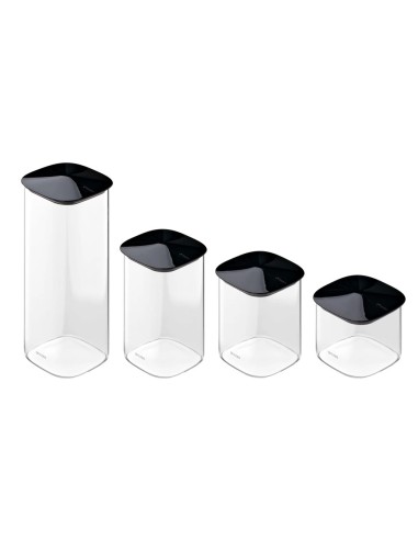 GUZZINI BARATTOLO QUADRATO IN VETRO...