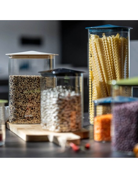 GUZZINI BARATTOLO QUADRATO IN VETRO BOROSILICATO - FRESH&STYLE