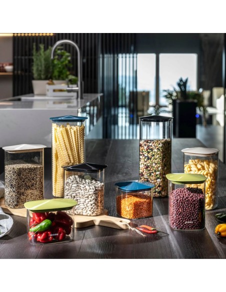 GUZZINI BARATTOLO RETTANGOLARE IN VETRO BOROSILICATO - FRESH&STYLE