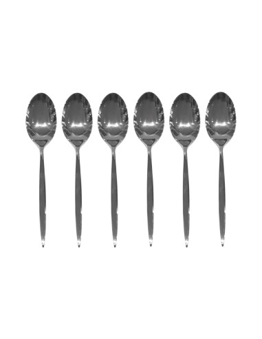 MORINIX SET 6 CUCCHIAI TAVOLA IN ACCIAIO INOX -...