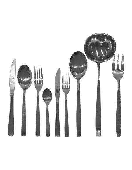 MORINOX SERVIZIO POSATE 75 PEZZI IN ACCAIO INOX - CONICA STYLE