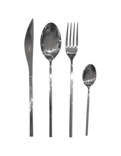 MORINOX SERVIZIO POSATE 24 PEZZI IN ACCIAIO INOX - UNIKA...