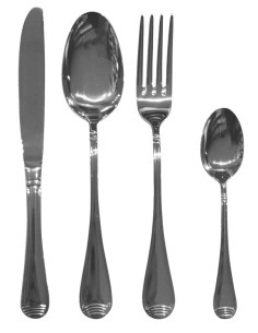 MORINOX SERVIZIO POSATE 34 PEZZI IN ACCIAIO INOX - GARDA