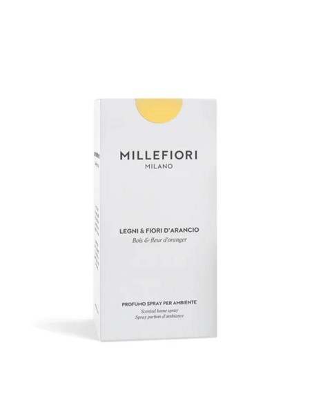 MILLEFIORI SPRAY PER AMBIENTE 100 ML - LEGNI E FIORI D'ARANCIO