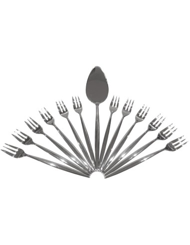 MORINOX SET 12 FORCHETTE DOLCE CON PALA TORTA -...