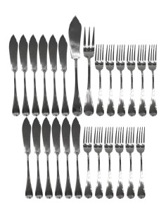 MORINOX SERVIZIO POSATE PESCE 26 PEZZI IN ACCIAIO INOX  -...