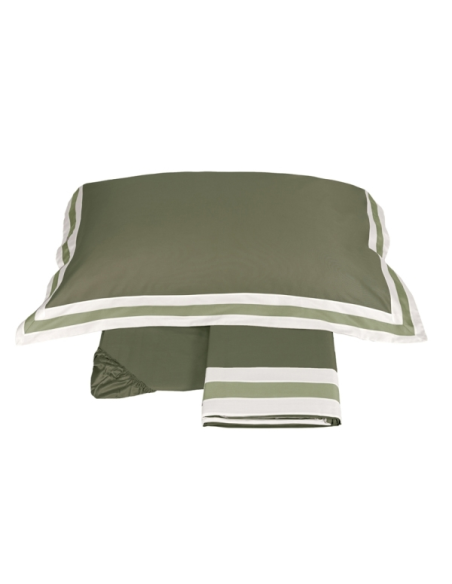 FAZZINI COMPLETO LENZUOLA 2 PIAZZE IN RASO - SENTIERI