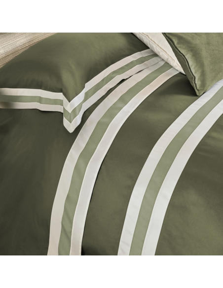 FAZZINI COMPLETO LENZUOLA 2 PIAZZE IN RASO - SENTIERI