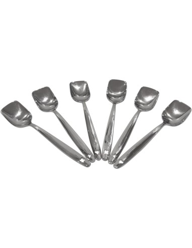 MORINOX SET 6 CUCCHIAI GELATO IN ACCIAIO INOX -...