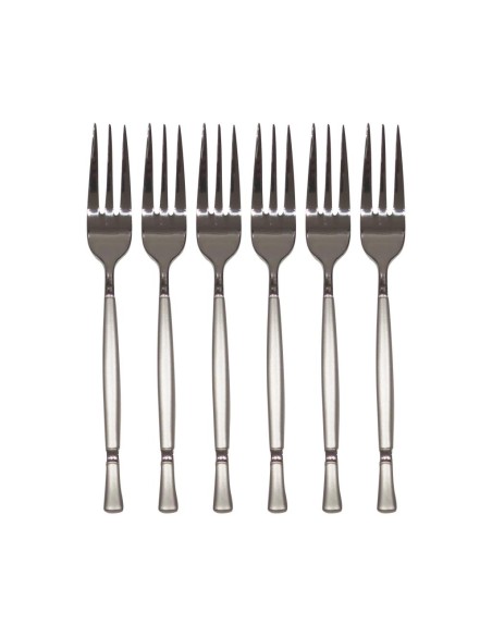 MORINOX SET 6 FORCHETTE DOLCE IN ACCIAIO INOX - DIAMANTE