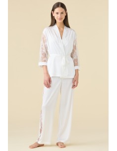 NOIDINOTTE COMPLETO TRE PEZZI DONAN ESTIVO IN RASO - BRIDE 2