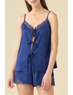 NOIDINOTTE PIGIAMA DONNA A SPALLE STRETTE E PANTALONCINO... 2