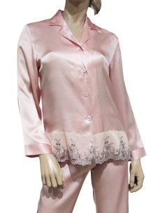 ALBA ROYAL PIGIAMA DONNA APERTO, MANICA LUNGA E PANTALONE... 2