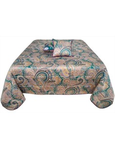 ETRO QUILT MATRIMONIALE IN RASO DOUBLEFACE CON 2 CUSCINI...