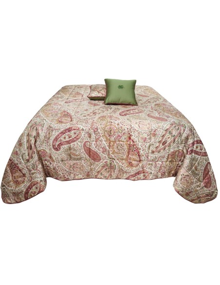 ETRO TRAPUNTINO MATRIMONIALE IN RASO 270 X 270 CM E 2 CUSCINI ARREDO - MARANTA