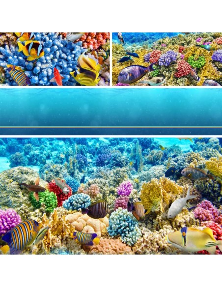 DIGITAL LAB PARURE LENZUOLO COPRILETTO 2 PIAZZE IN COTONE - REEF