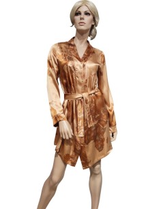 1ᴬ CLASSE COMPLETO LINGERIE DA DONNA VESTAGLIA E... 2