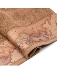 1ᴬ CLASSE COMPLETO BAGNO 5 PEZZI IN SPUGNA 100% COTONE -... 2