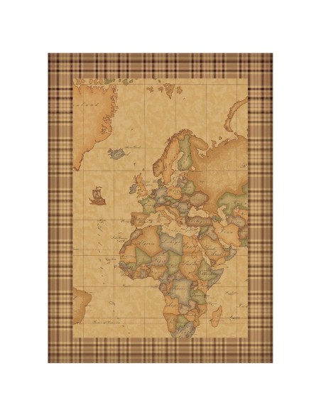 1ᴬ CLASSE SET 3 STROFINACCI 50 X 70 CM ASSORTITI 100% COTONE - GEO CLASSIC