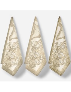 1ᴬ CLASSE SET 3 STROFINACCI 50 X 70 CM ASSORTITI 100%...