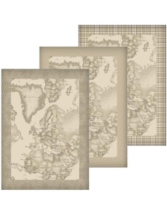 1ᴬ CLASSE SET 3 STROFINACCI 50 X 70 CM ASSORTITI 100%... 2