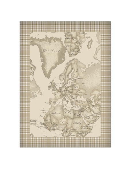 1ᴬ CLASSE SET 3 STROFINACCI 50 X 70 CM ASSORTITI 100% COTONE - GEO SAFARI