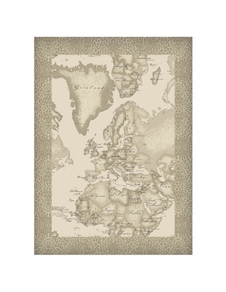 1ᴬ CLASSE SET 3 STROFINACCI 50 X 70 CM ASSORTITI 100% COTONE - GEO SAFARI