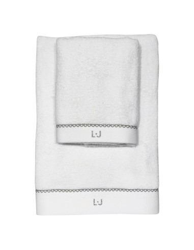 LIU JO SET 2 ASCIUGAMANI VISO E OSPITE IN...