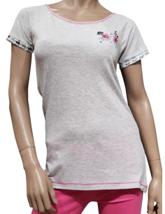KICCHE YOUNG PIGIAMA DONNA GIROGOLA MEZZA MANICA E... 2